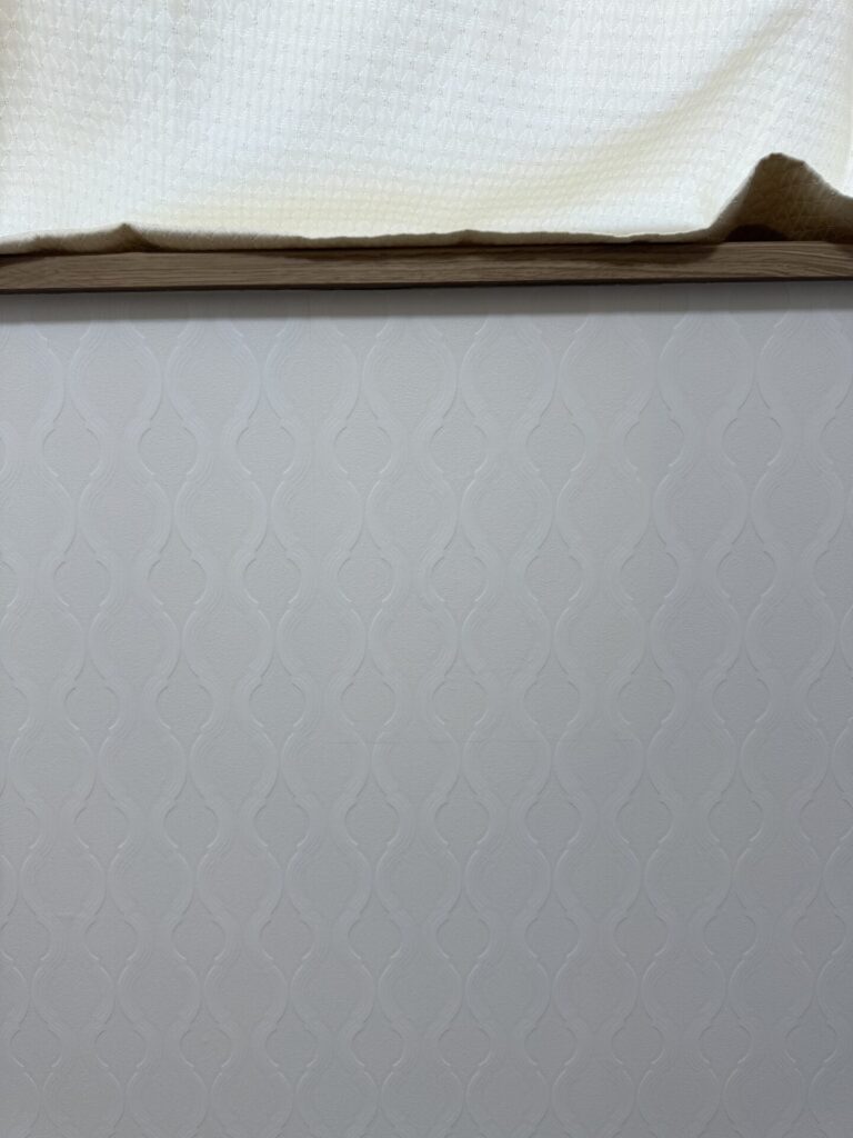 クロス陥没 補修後